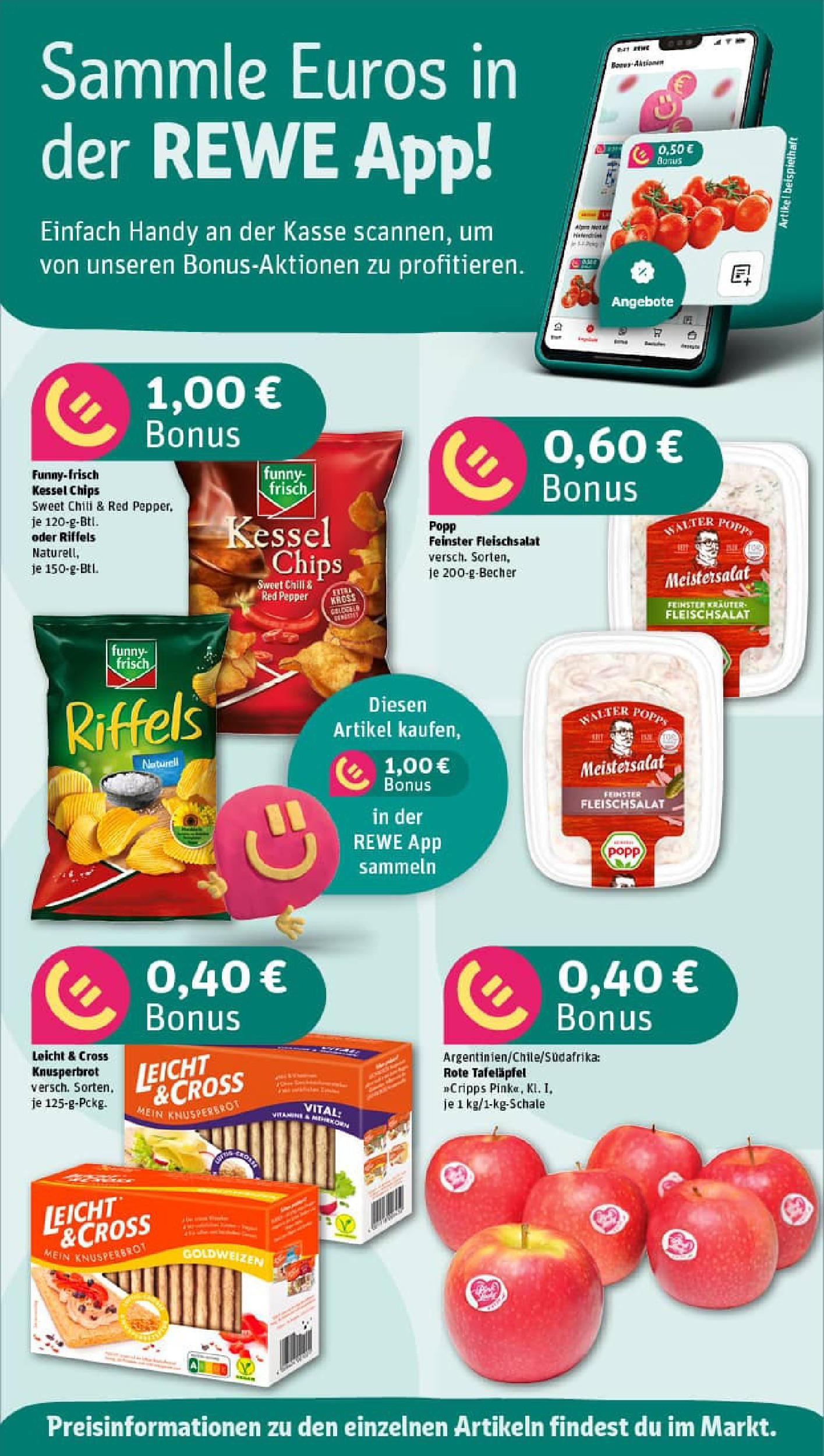 REWE Prospekt ab 03.08.2025 zum Blättern » Angebote | Seite: 2 | Produkte: Funny frisch, Chili, Chips