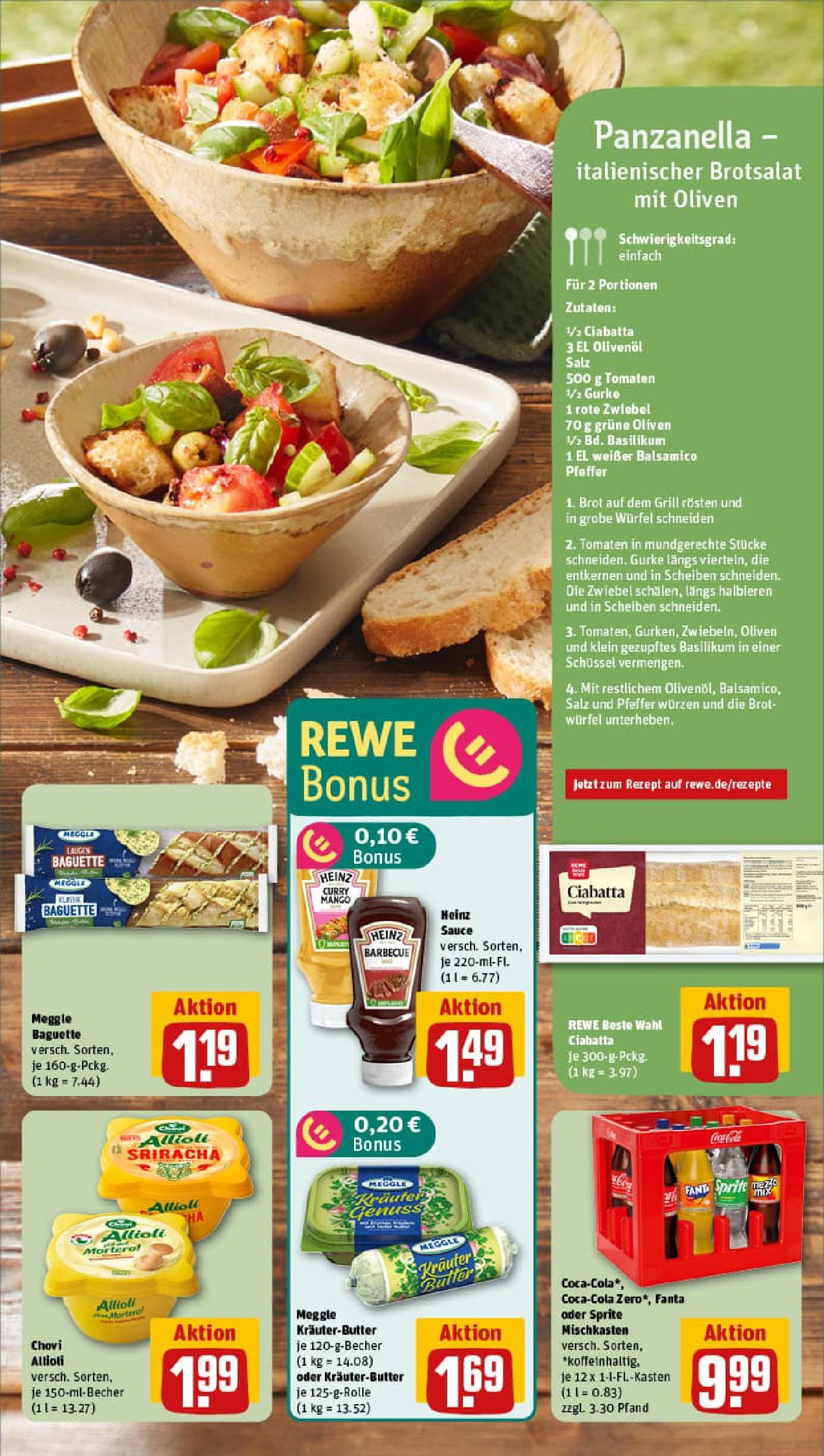 REWE Prospekt ab 03.08.2025 zum Blättern » Angebote | Seite: 5 | Produkte: Grill, Olivenol, Kräuterbutter, Mango