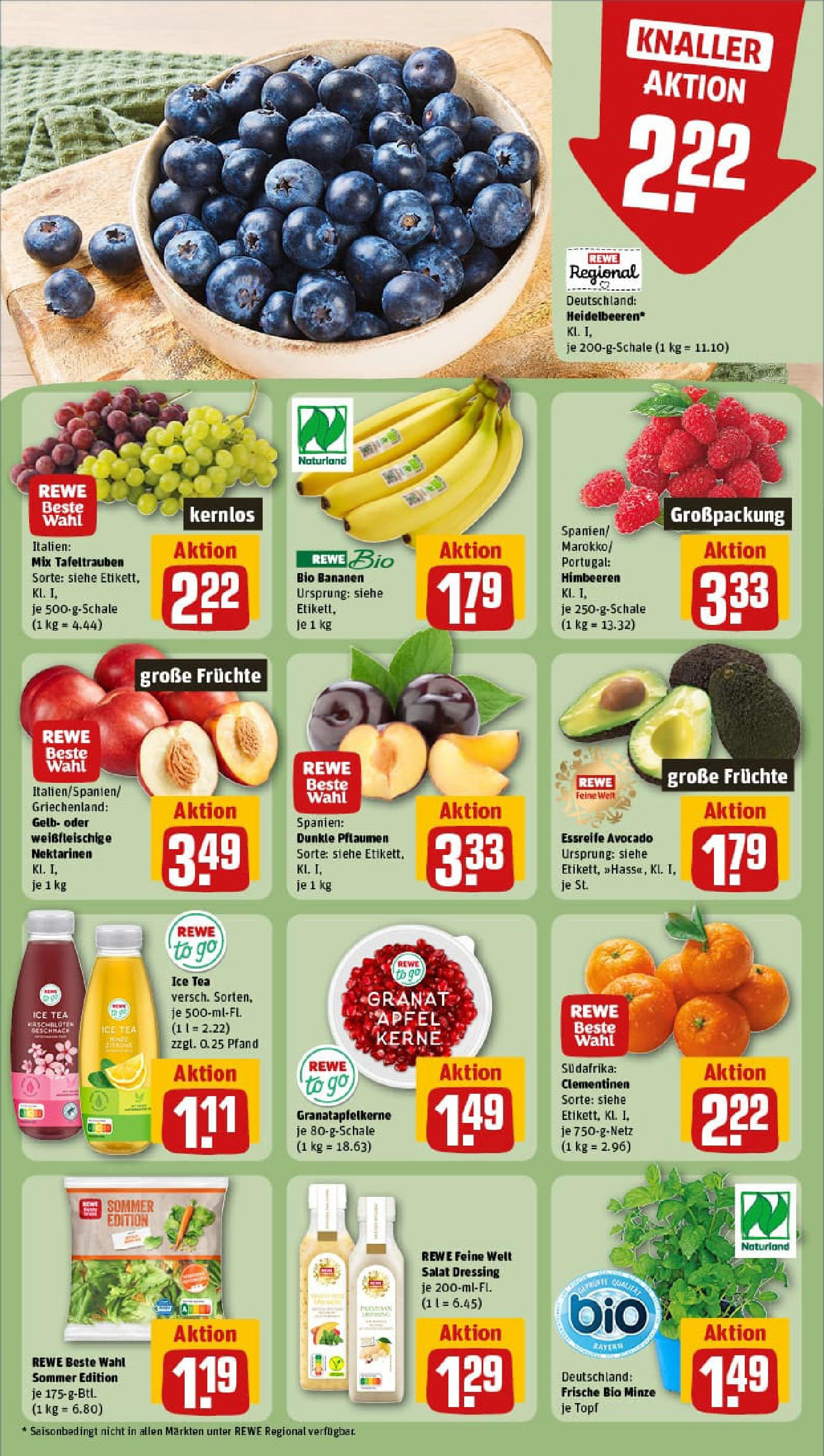 REWE Prospekt ab 03.08.2025 zum Blättern » Angebote | Seite: 6 REWE Prospekt ab 03.08.2025 zum Blättern » Angebote | Seite: 6