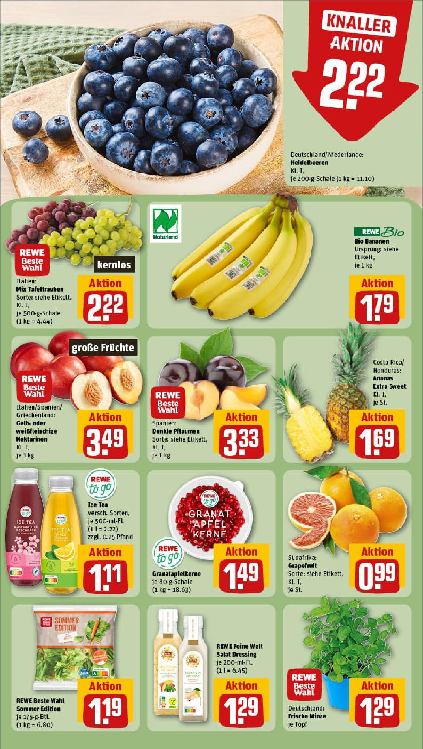 REWE Prospekt ab 03.08.2025 zum Blättern » Angebote | Seite: 6