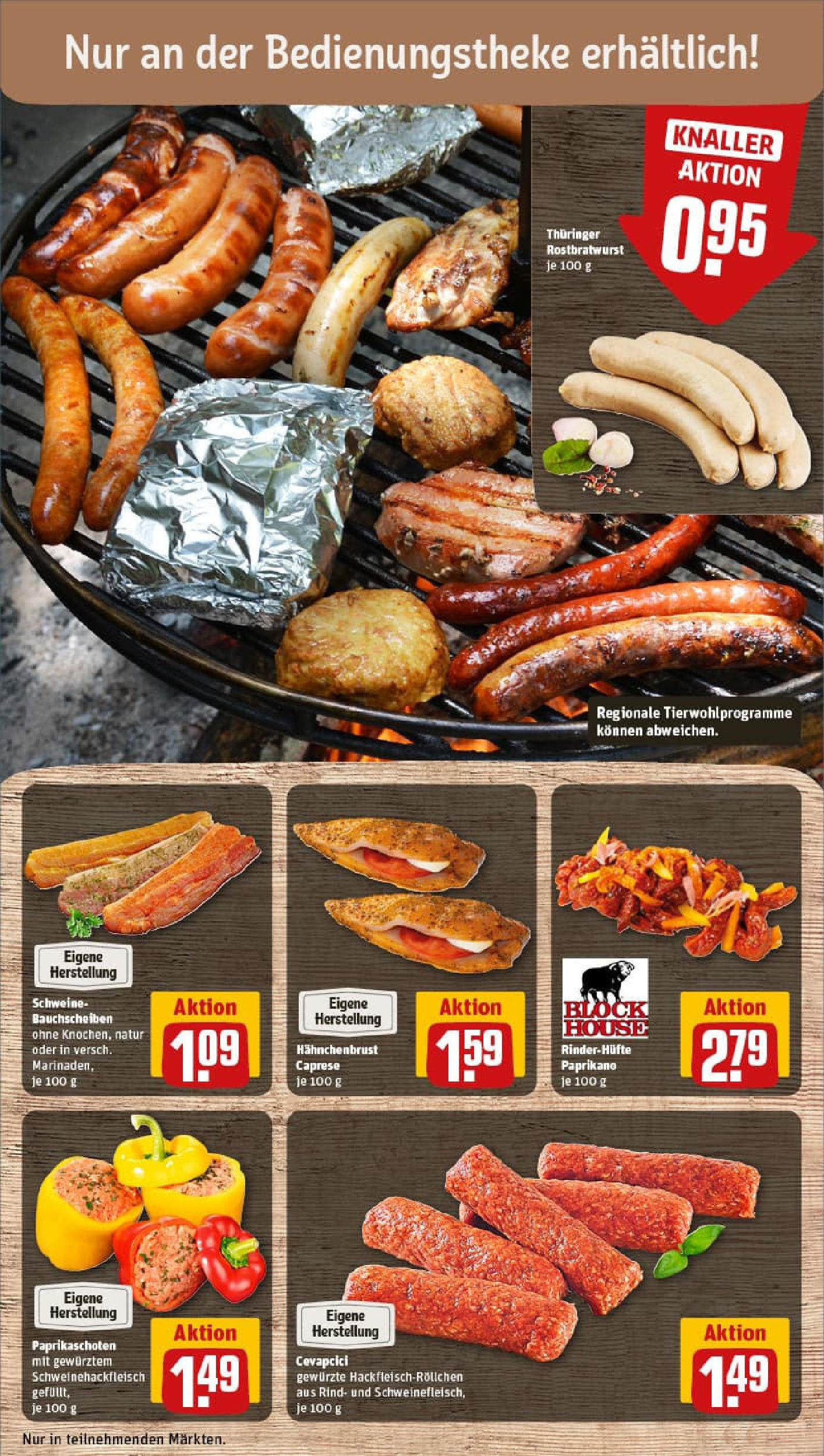 REWE Prospekt ab 03.08.2025 zum Blättern » Angebote | Seite: 10 | Produkte: Cevapcici, Hahnchenbrust REWE Prospekt ab 03.08.2025 zum Blättern » Angebote | Seite: 10 | Produkte: Cevapcici, Hahnchenbrust
