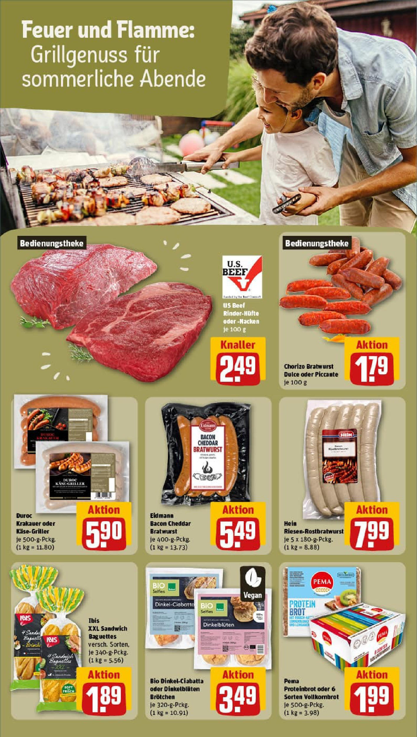 REWE Prospekt ab 03.08.2025 zum Blättern » Angebote | Seite: 14