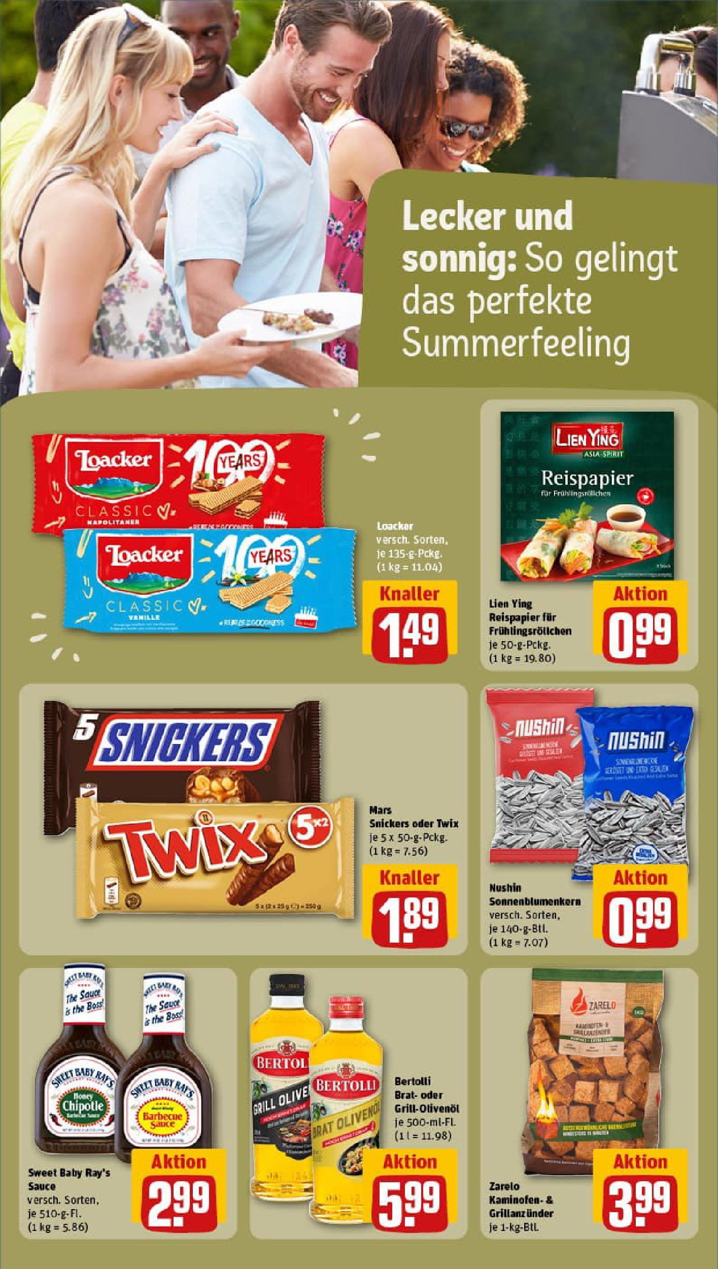 REWE Prospekt ab 03.08.2025 zum Blättern » Angebote | Seite: 15