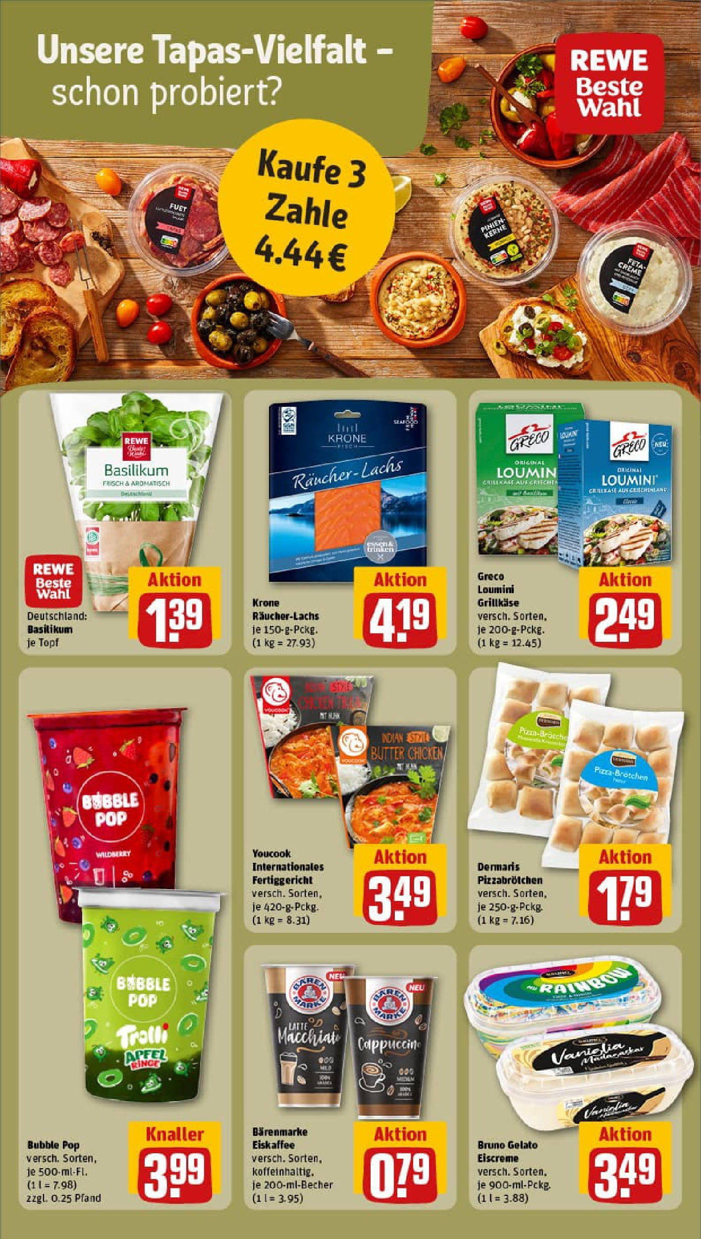 REWE Prospekt ab 03.08.2025 zum Blättern » Angebote | Seite: 16 | Produkte: Youcook, Feta, Butter, Räucherlachs REWE Prospekt ab 03.08.2025 zum Blättern » Angebote | Seite: 16 | Produkte: Youcook, Feta, Butter, Räucherlachs