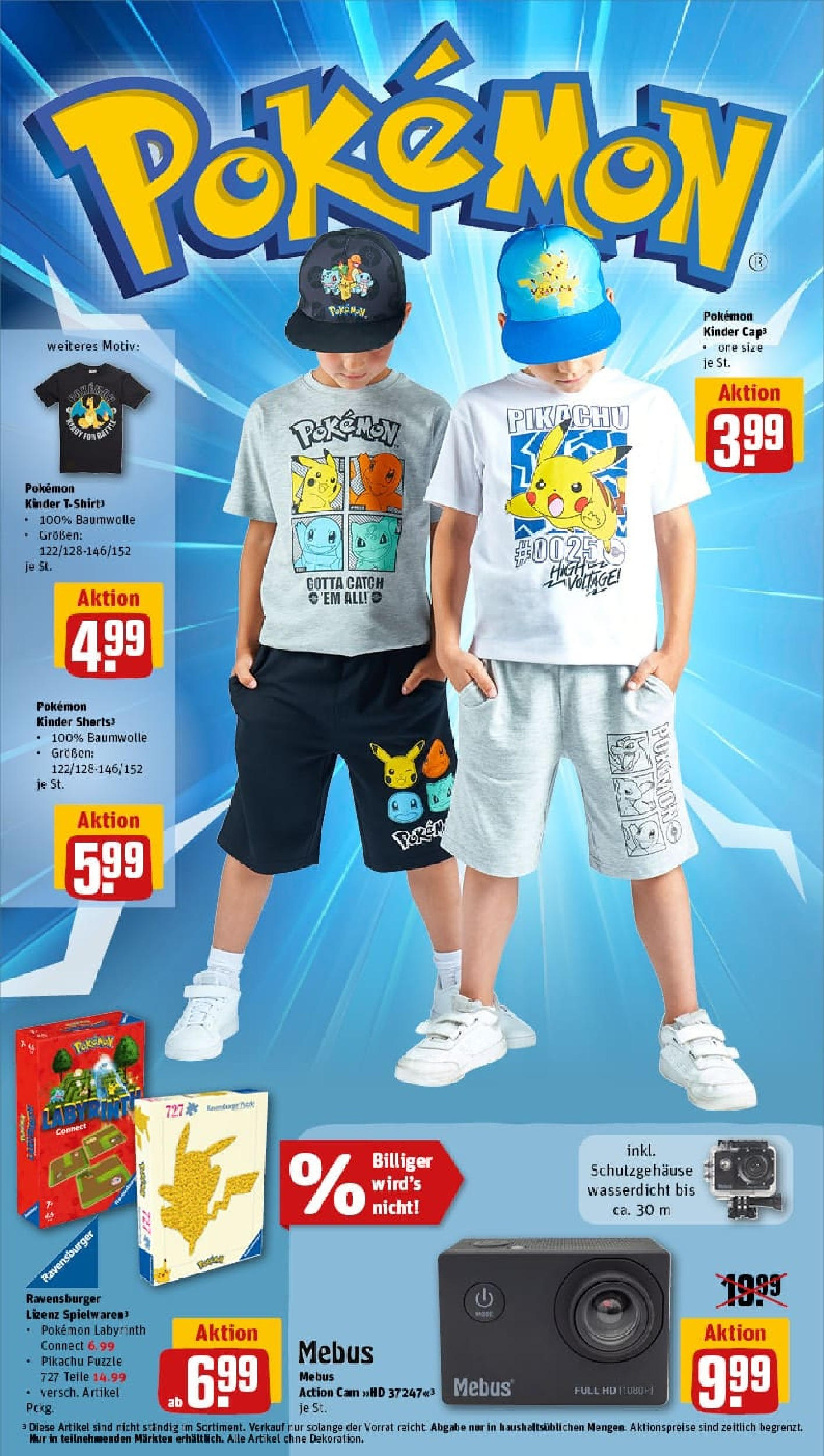 REWE Prospekt ab 03.08.2025 zum Blättern » Angebote | Seite: 28 | Produkte: T-Shirt, Action cam REWE Prospekt ab 03.08.2025 zum Blättern » Angebote | Seite: 28 | Produkte: T-Shirt, Action cam