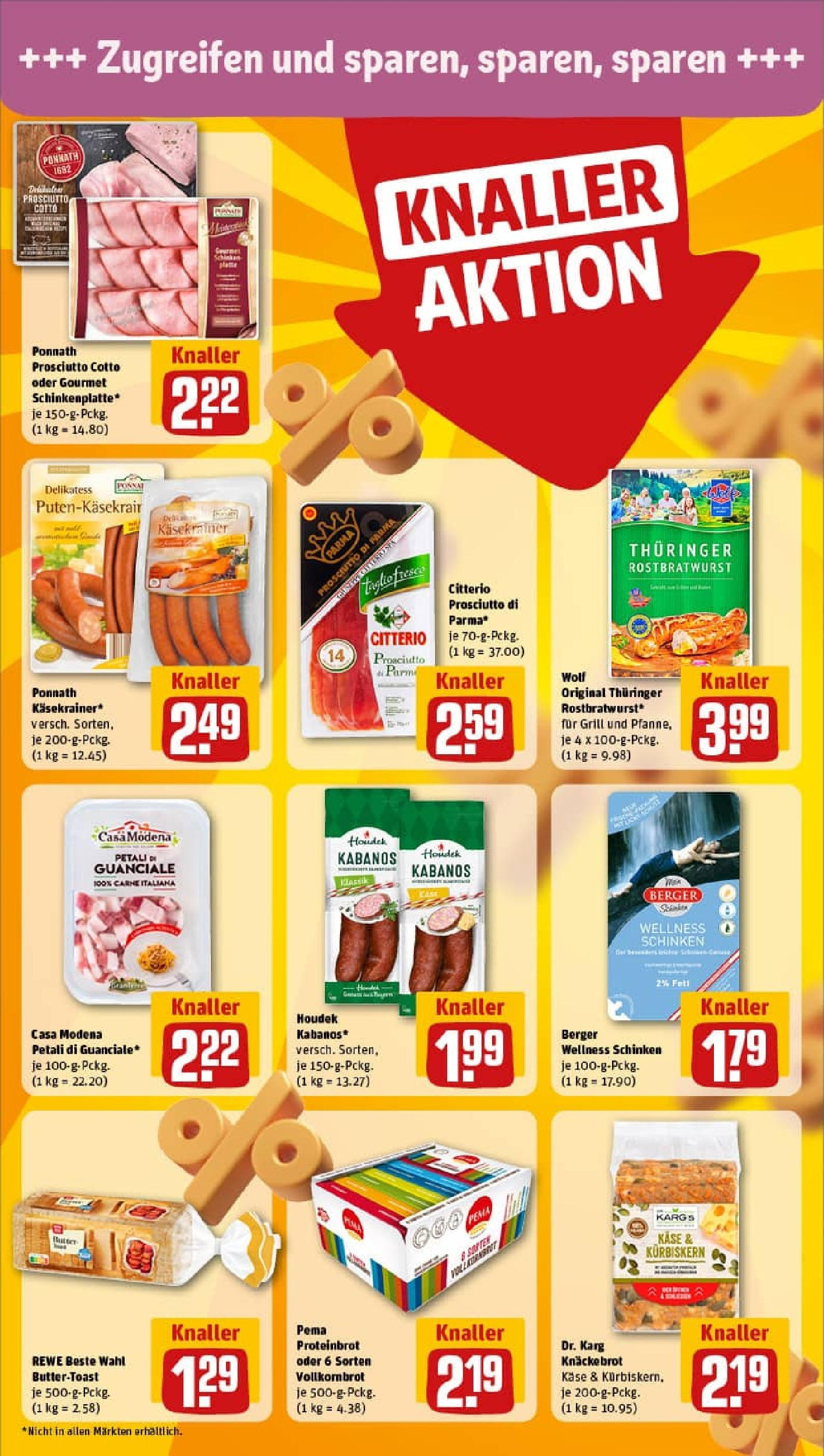REWE Prospekt ab 03.08.2025 zum Blättern » Angebote | Seite: 14 | Produkte: Grill, Toast, Käsekrainer, Schinken REWE Prospekt ab 03.08.2025 zum Blättern » Angebote | Seite: 14 | Produkte: Grill, Toast, Käsekrainer, Schinken
