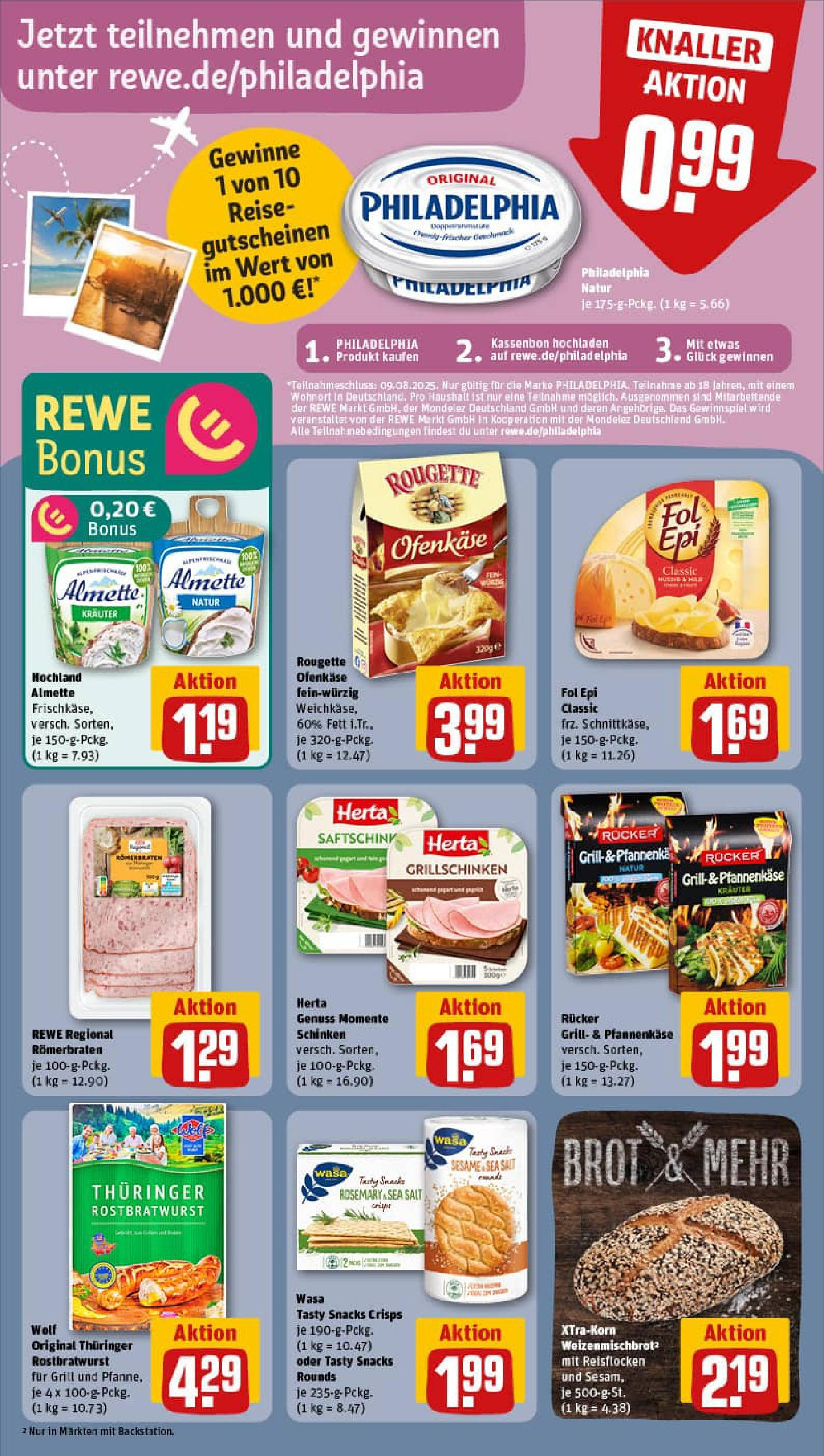 REWE Prospekt ab 03.08.2025 zum Blättern » Angebote | Seite: 16 REWE Prospekt ab 03.08.2025 zum Blättern » Angebote | Seite: 16
