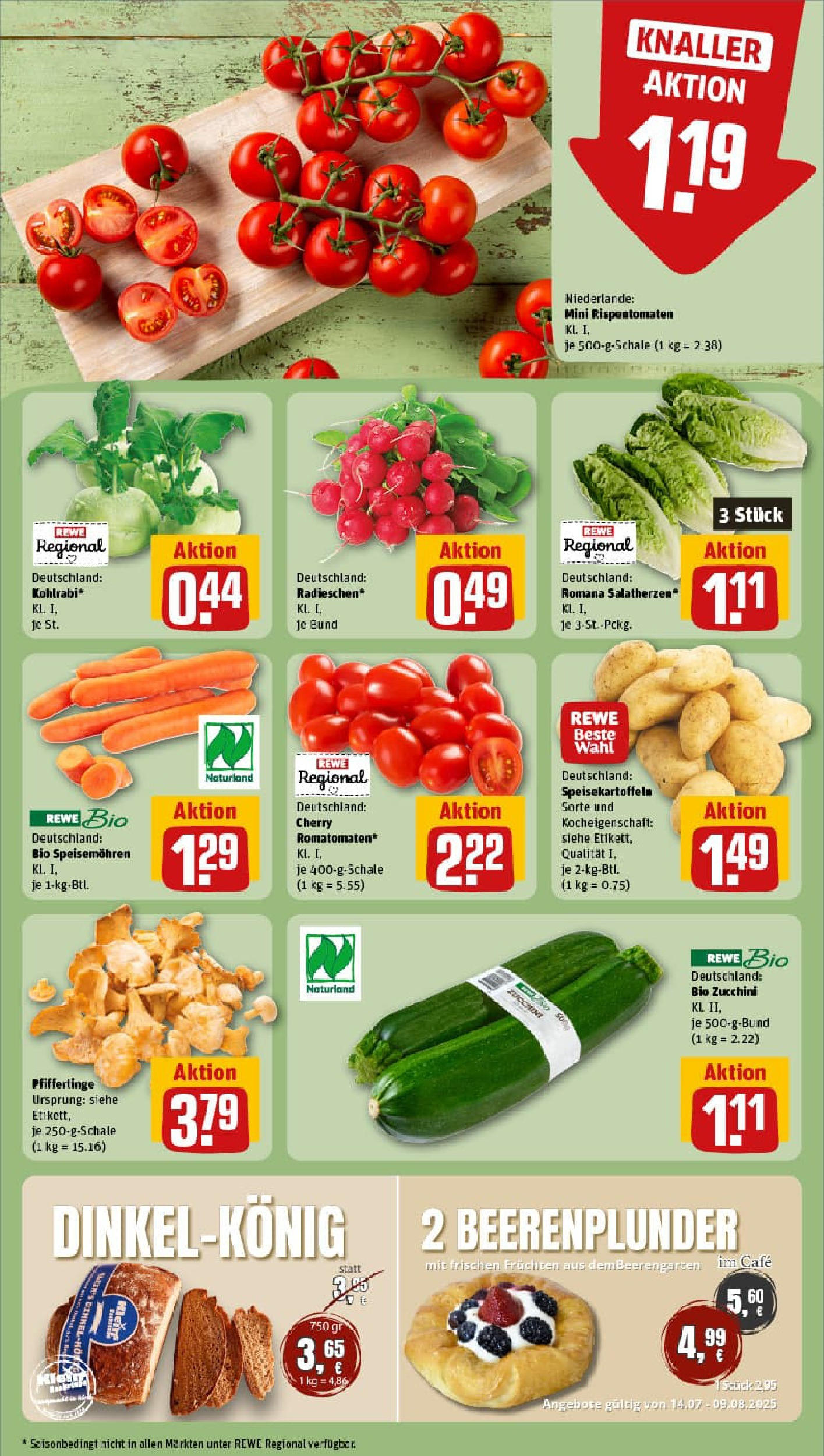 REWE Prospekt ab 03.08.2025 zum Blättern » Angebote | Seite: 7