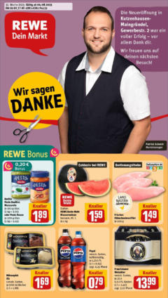 Rewe prospekt Kutzenhausen	 gültig ab dem 03.08.2025