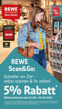 Rewe prospekt Goslar / Siemensviertel	 gültig ab dem 03.08.2025