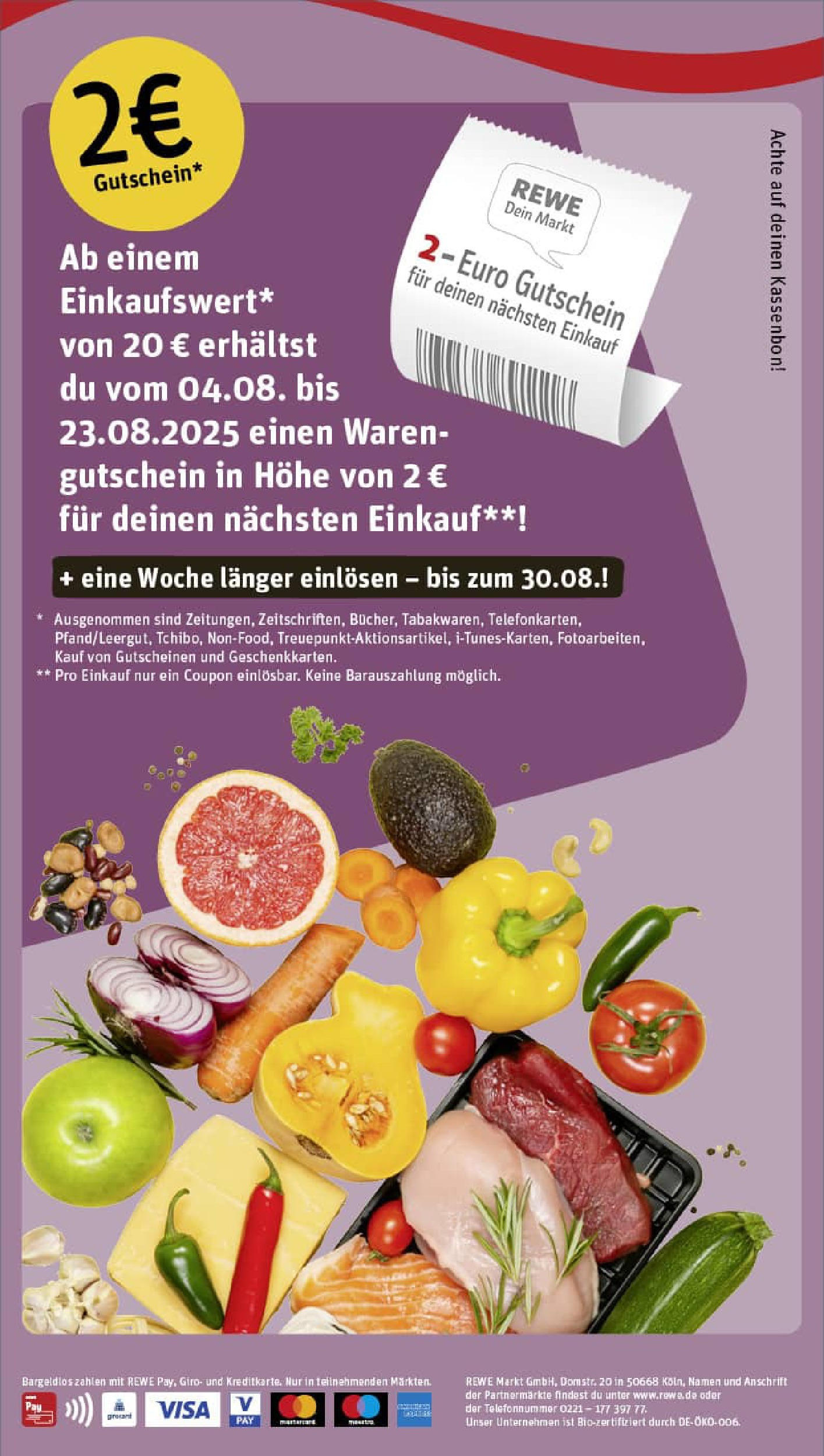 REWE Prospekt ab 03.08.2025 zum Blättern » Angebote | Seite: 2 REWE Prospekt ab 03.08.2025 zum Blättern » Angebote | Seite: 2