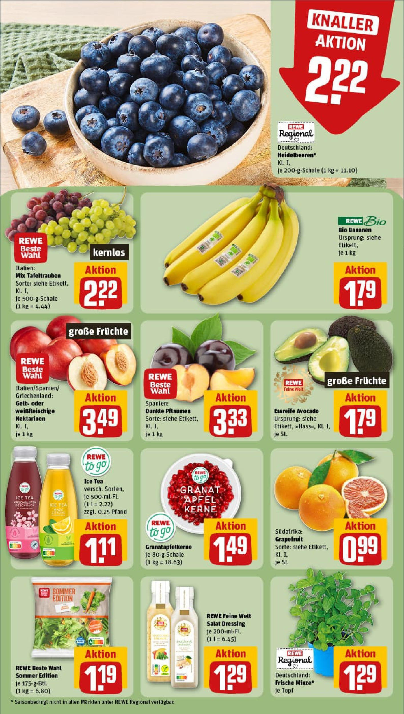 REWE Prospekt ab 03.08.2025 zum Blättern » Angebote | Seite: 4