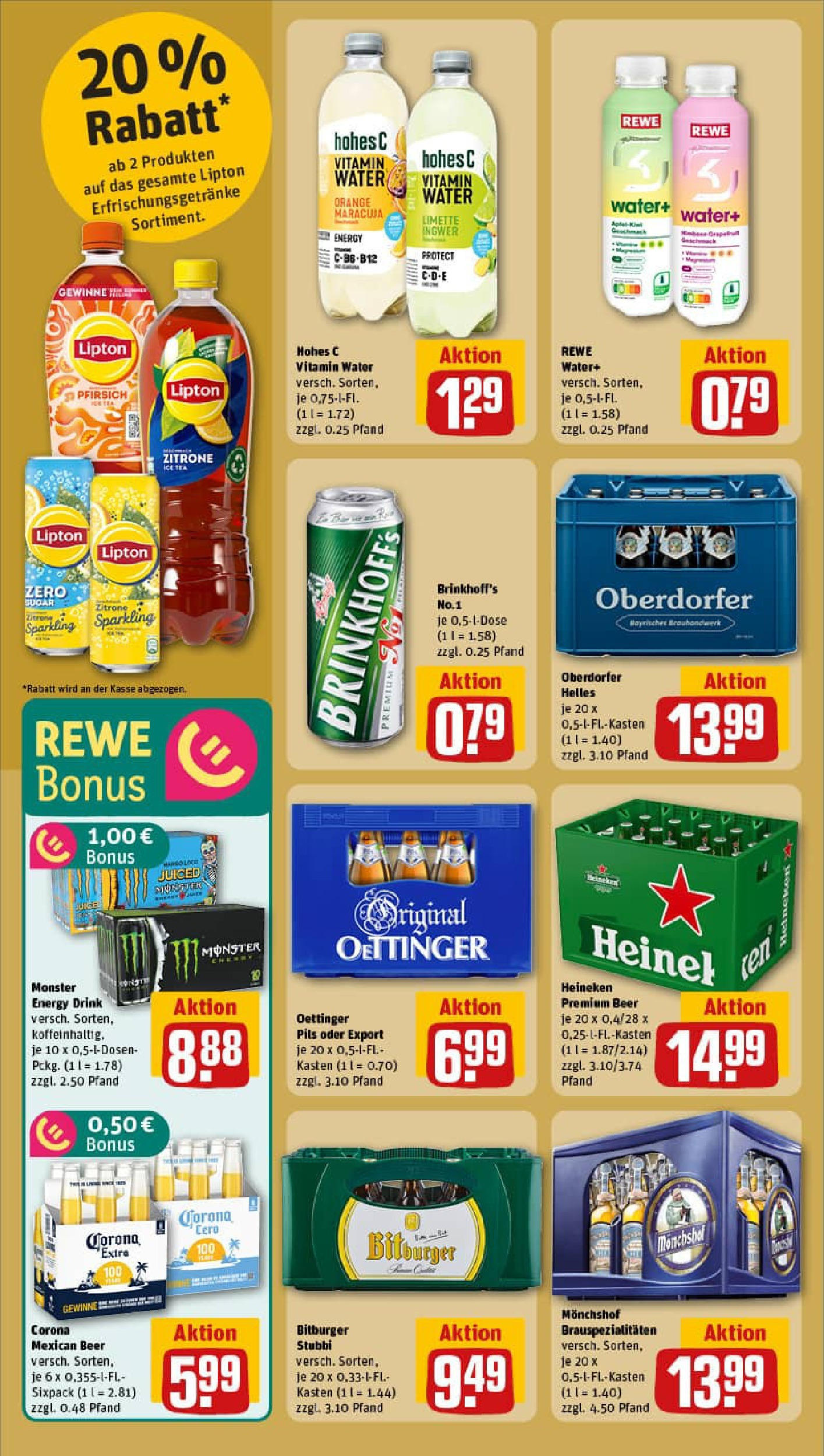 REWE Prospekt ab 03.08.2025 zum Blättern » Angebote | Seite: 20