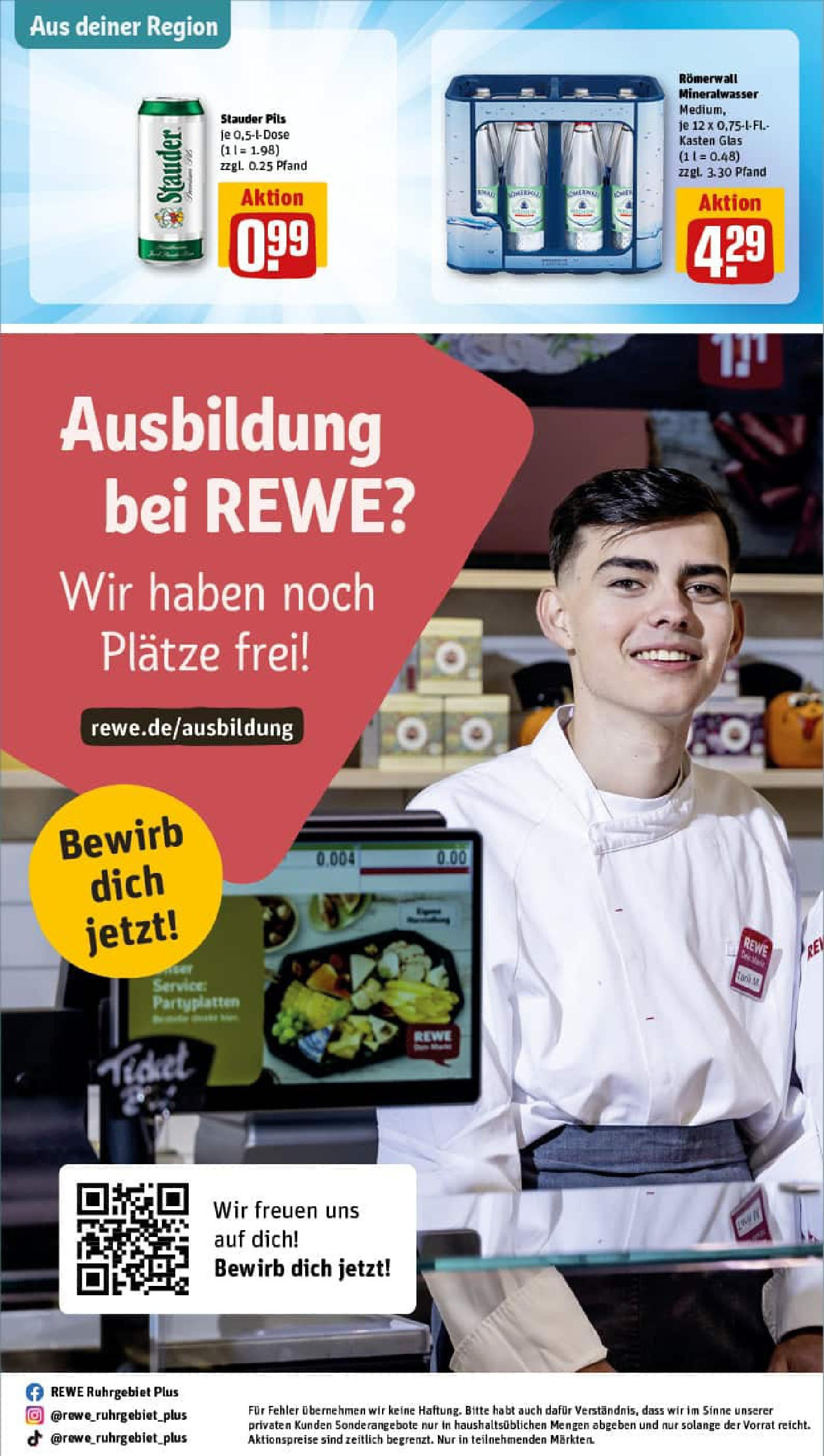 REWE Prospekt ab 03.08.2025 zum Blättern » Angebote | Seite: 31 | Produkte: Pils, Mineralwasser REWE Prospekt ab 03.08.2025 zum Blättern » Angebote | Seite: 31 | Produkte: Pils, Mineralwasser