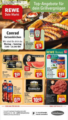 Rewe prospekt Gelsenkirchen / Scholven	 gültig ab dem 03.08.2025