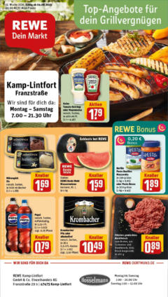 Rewe prospekt Kamp-Lintfort	 gültig ab dem 03.08.2025