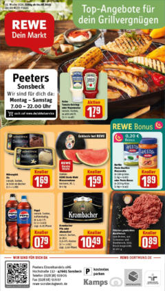 Rewe prospekt Sonsbeck	 gültig ab dem 03.08.2025
