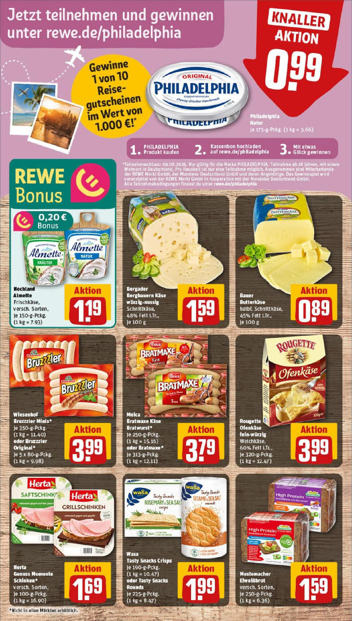 REWE Prospekt ab 03.08.2025 zum Blättern » Angebote | Seite: 9 REWE Prospekt ab 03.08.2025 zum Blättern » Angebote | Seite: 9