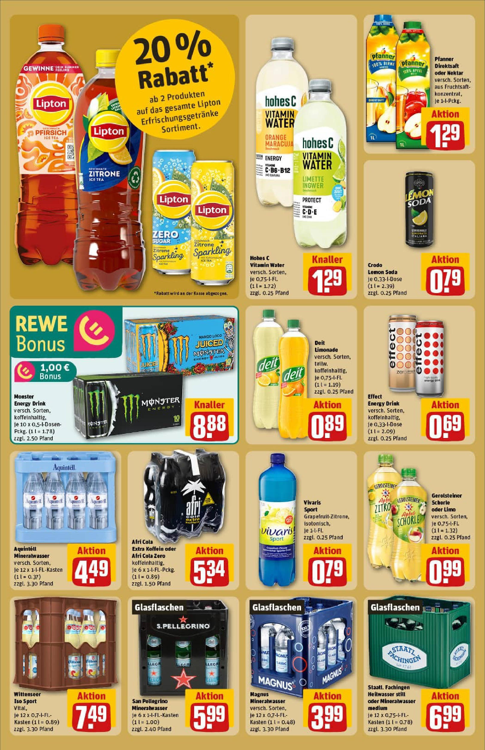 REWE Prospekt ab 03.08.2025 zum Blättern » Angebote | Seite: 20