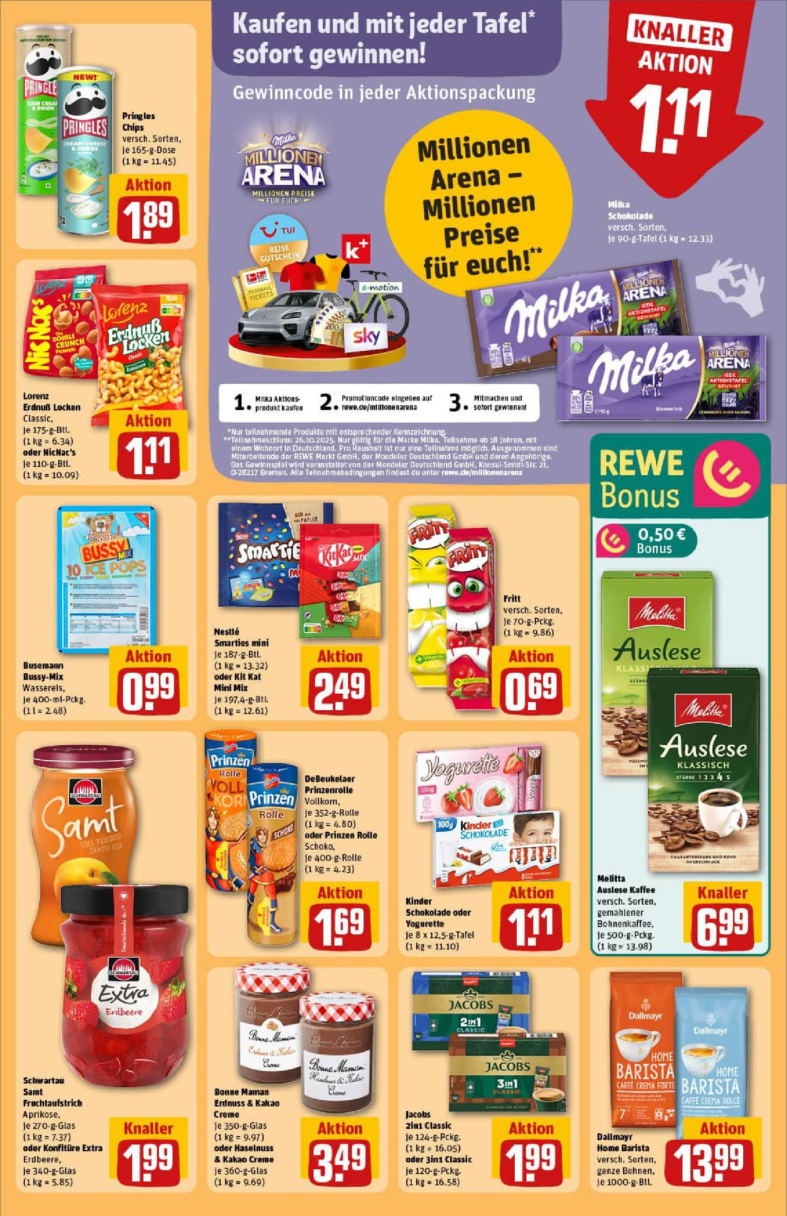 REWE Prospekt ab 03.08.2025 zum Blättern » Angebote | Seite: 25