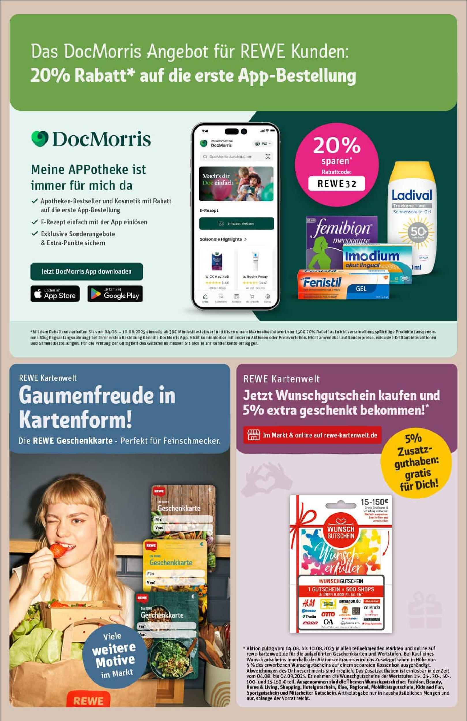 REWE Prospekt ab 03.08.2025 zum Blättern » Angebote | Seite: 28