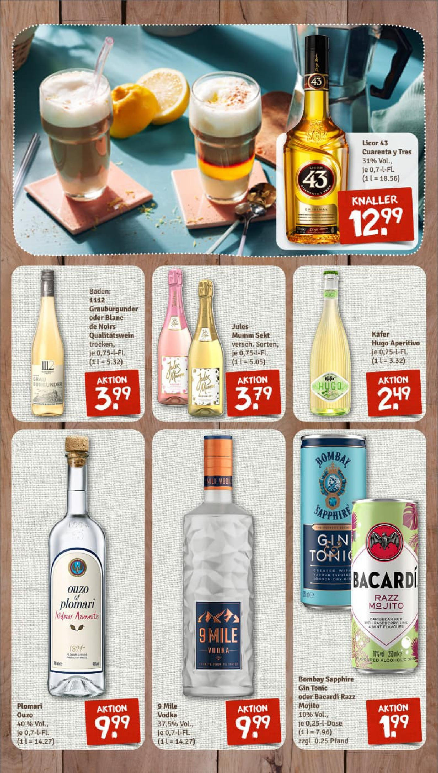 REWE Prospekt ab 03.08.2025 zum Blättern » Angebote | Seite: 10 | Produkte: Mumm sekt, Sekt, Vodka, Gin REWE Prospekt ab 03.08.2025 zum Blättern » Angebote | Seite: 10 | Produkte: Mumm sekt, Sekt, Vodka, Gin