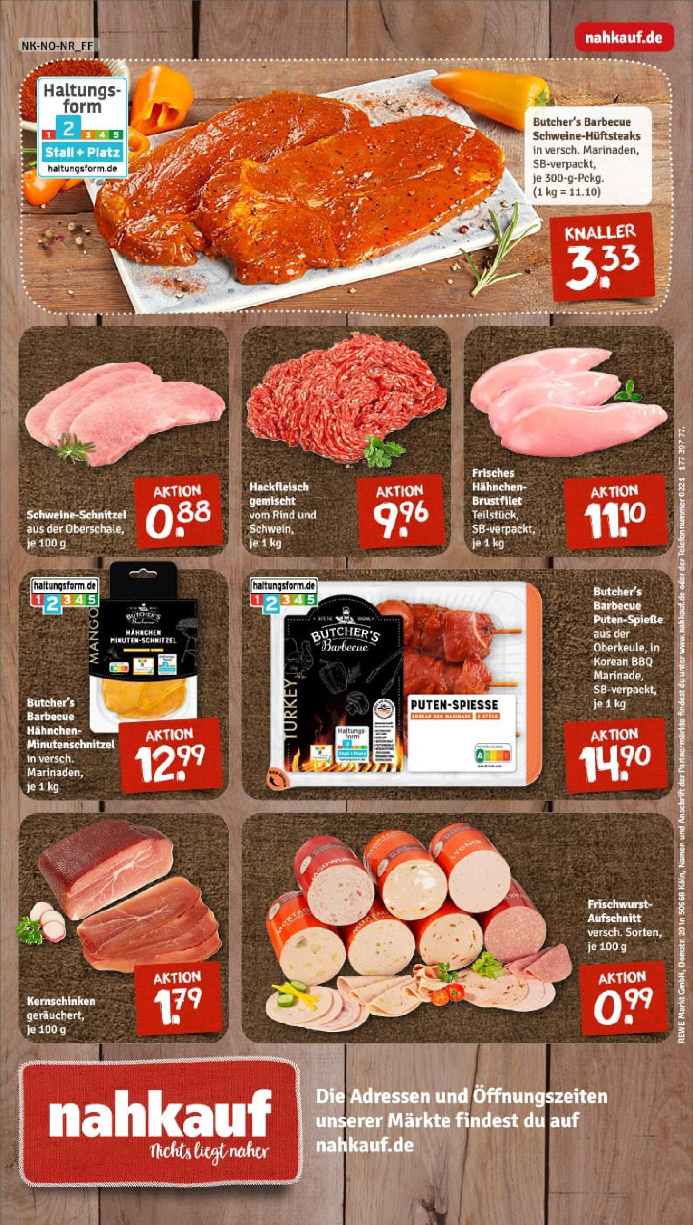 REWE Prospekt ab 03.08.2025 zum Blättern » Angebote | Seite: 8 | Produkte: Hahnchen, Mango, Steak, Hackfleisch REWE Prospekt ab 03.08.2025 zum Blättern » Angebote | Seite: 8 | Produkte: Hahnchen, Mango, Steak, Hackfleisch