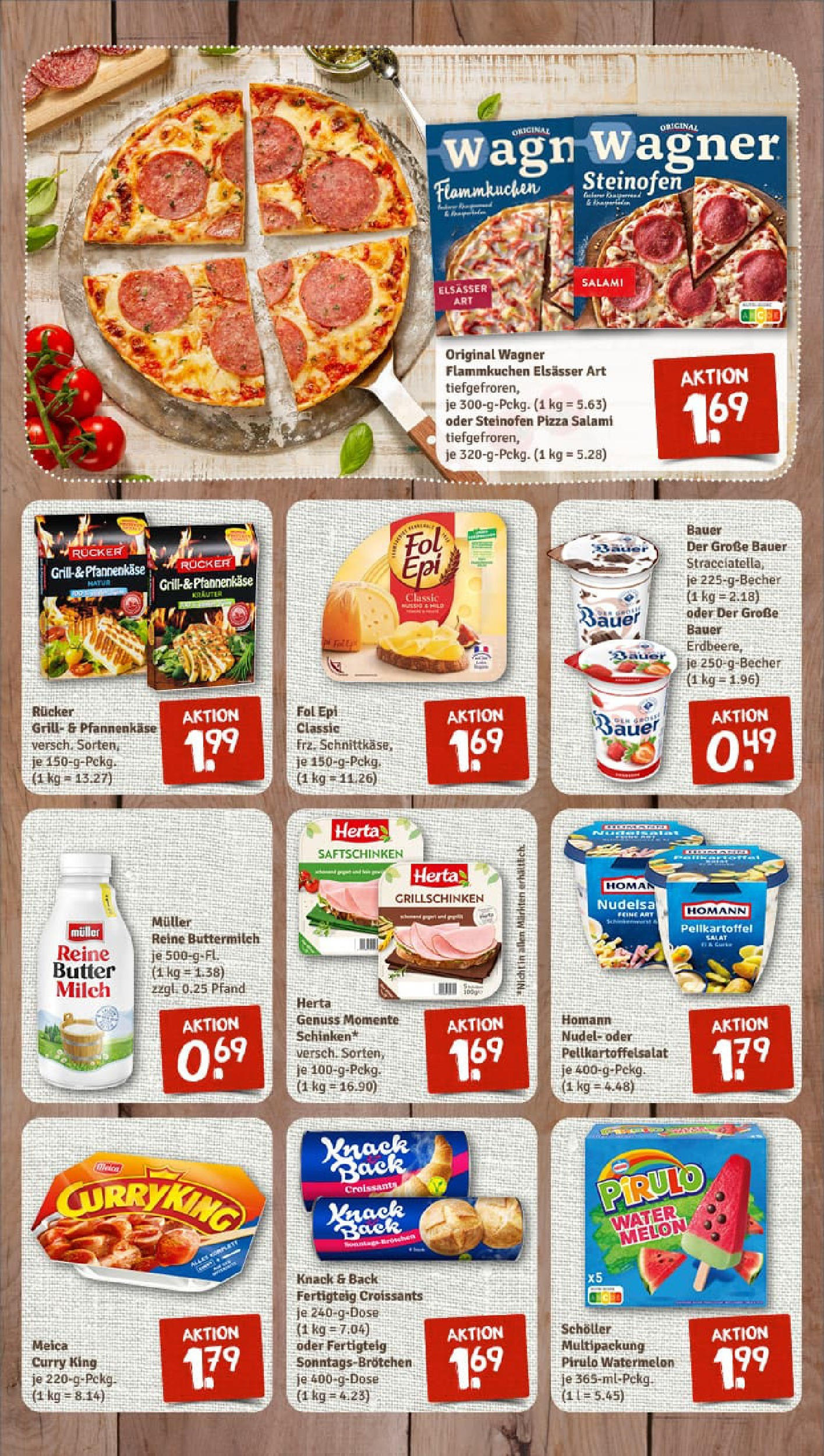 REWE Prospekt ab 03.08.2025 zum Blättern » Angebote | Seite: 7 | Produkte: Grill, Butter, Meica, Pizza REWE Prospekt ab 03.08.2025 zum Blättern » Angebote | Seite: 7 | Produkte: Grill, Butter, Meica, Pizza