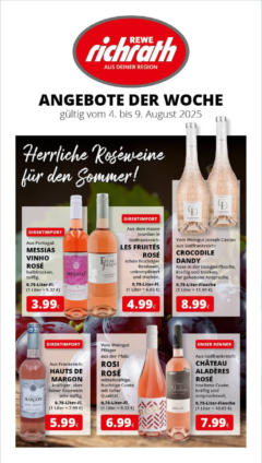 Rewe prospekt Bergheim	 gültig ab dem 03.08.2025