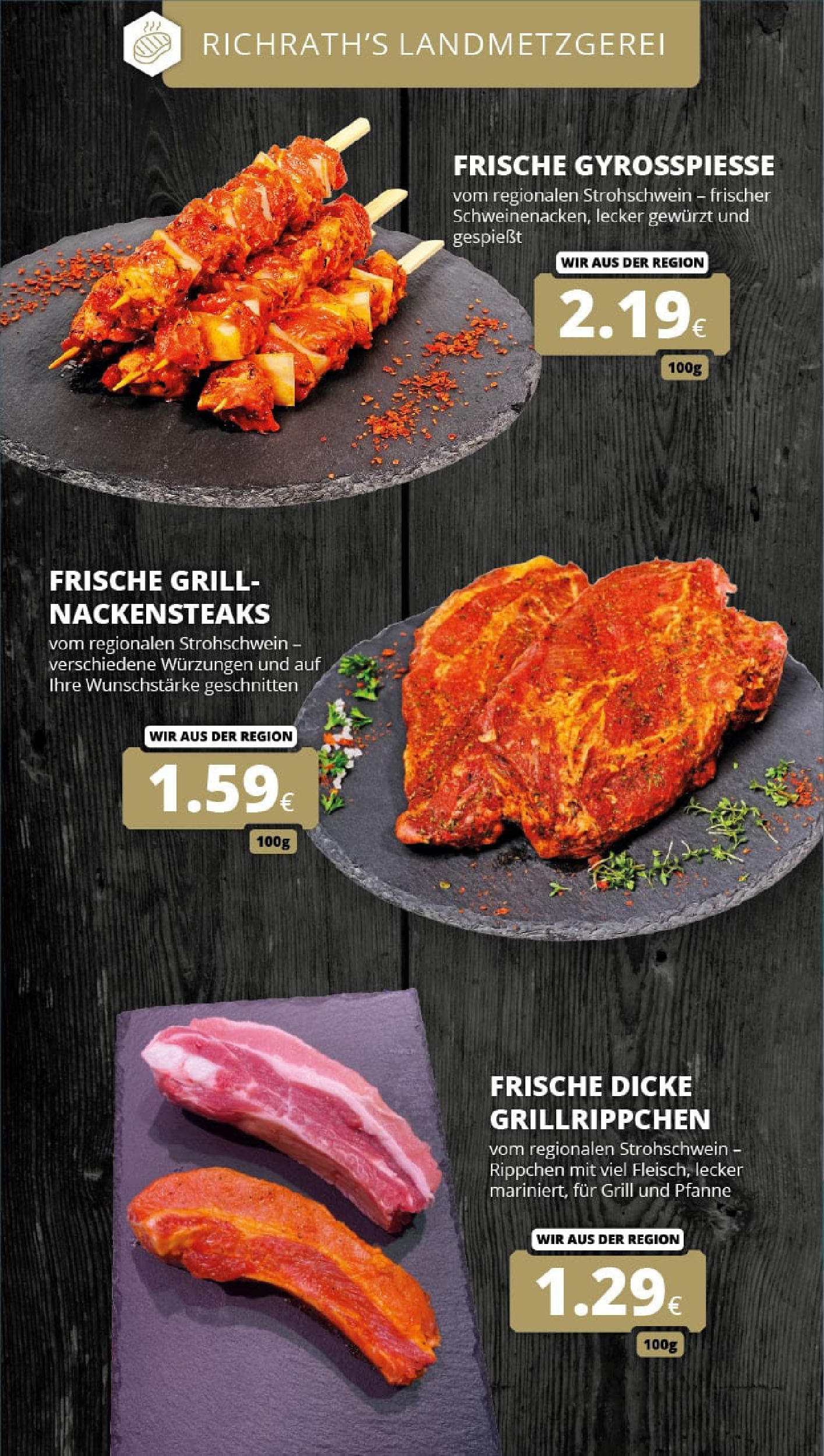 REWE Prospekt ab 03.08.2025 zum Blättern » Angebote | Seite: 11 | Produkte: Nackensteaks, Grill REWE Prospekt ab 03.08.2025 zum Blättern » Angebote | Seite: 11 | Produkte: Nackensteaks, Grill