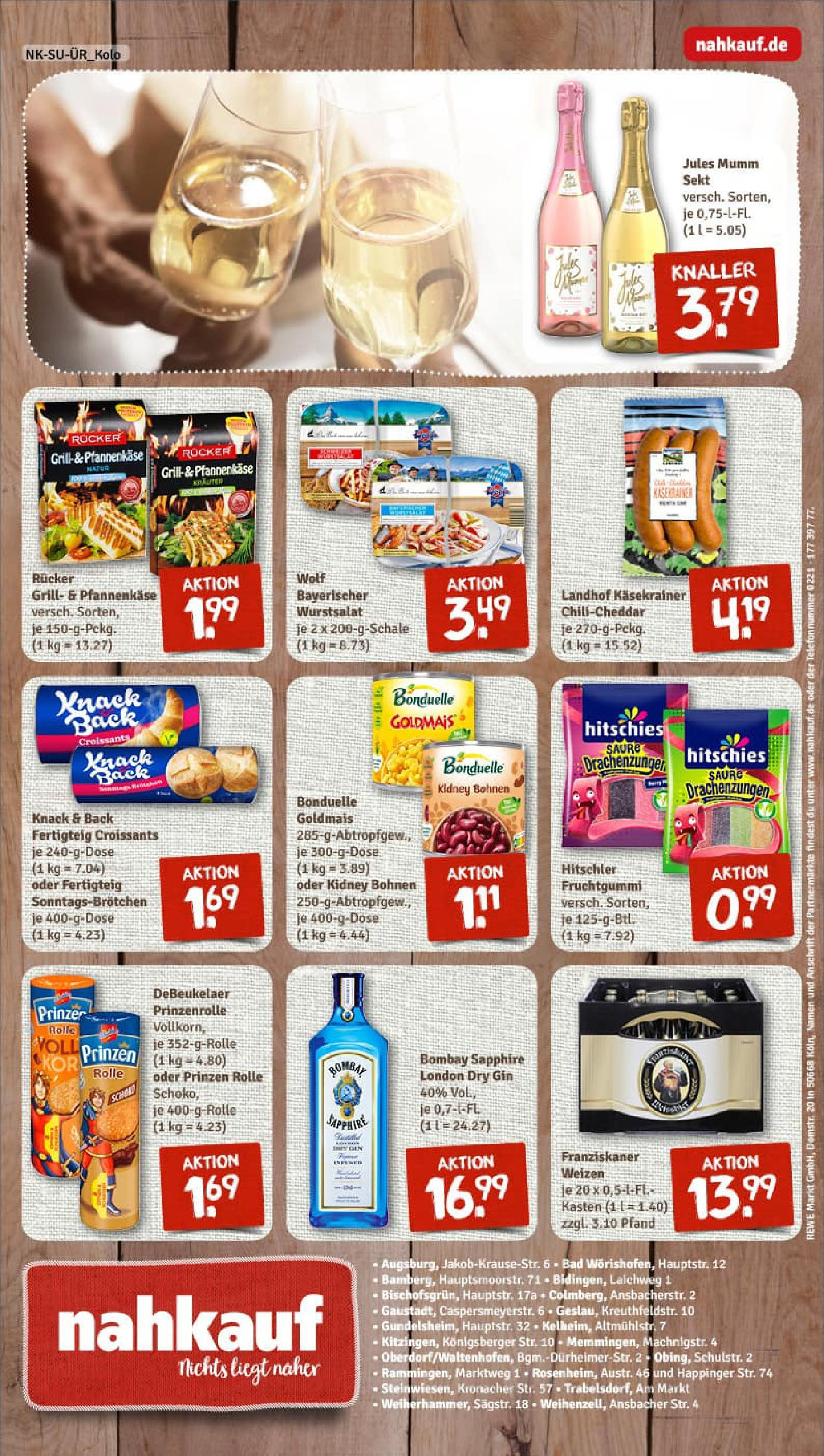 REWE Prospekt ab 03.08.2025 zum Blättern » Angebote | Seite: 8 | Produkte: Sekt, Bad, Jules mumm, Croissant REWE Prospekt ab 03.08.2025 zum Blättern » Angebote | Seite: 8 | Produkte: Sekt, Bad, Jules mumm, Croissant