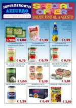 Supermercato Azzurro Valide fino al 12 agosto - al 12.08.2025