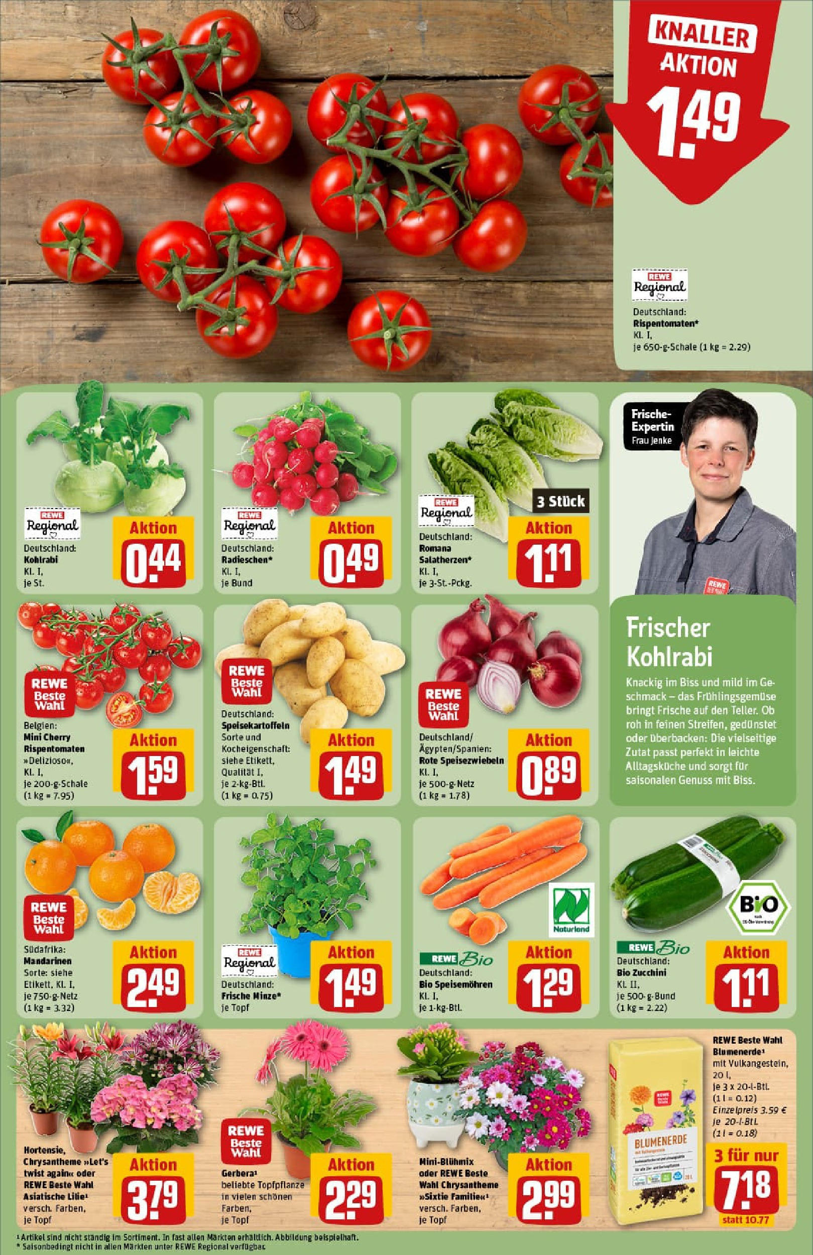 REWE Prospekt ab 03.08.2025 zum Blättern » Angebote | Seite: 7 | Produkte: Kohlrabi, Mandarinen, Blumenerde, Zucchini REWE Prospekt ab 03.08.2025 zum Blättern » Angebote | Seite: 7 | Produkte: Kohlrabi, Mandarinen, Blumenerde, Zucchini