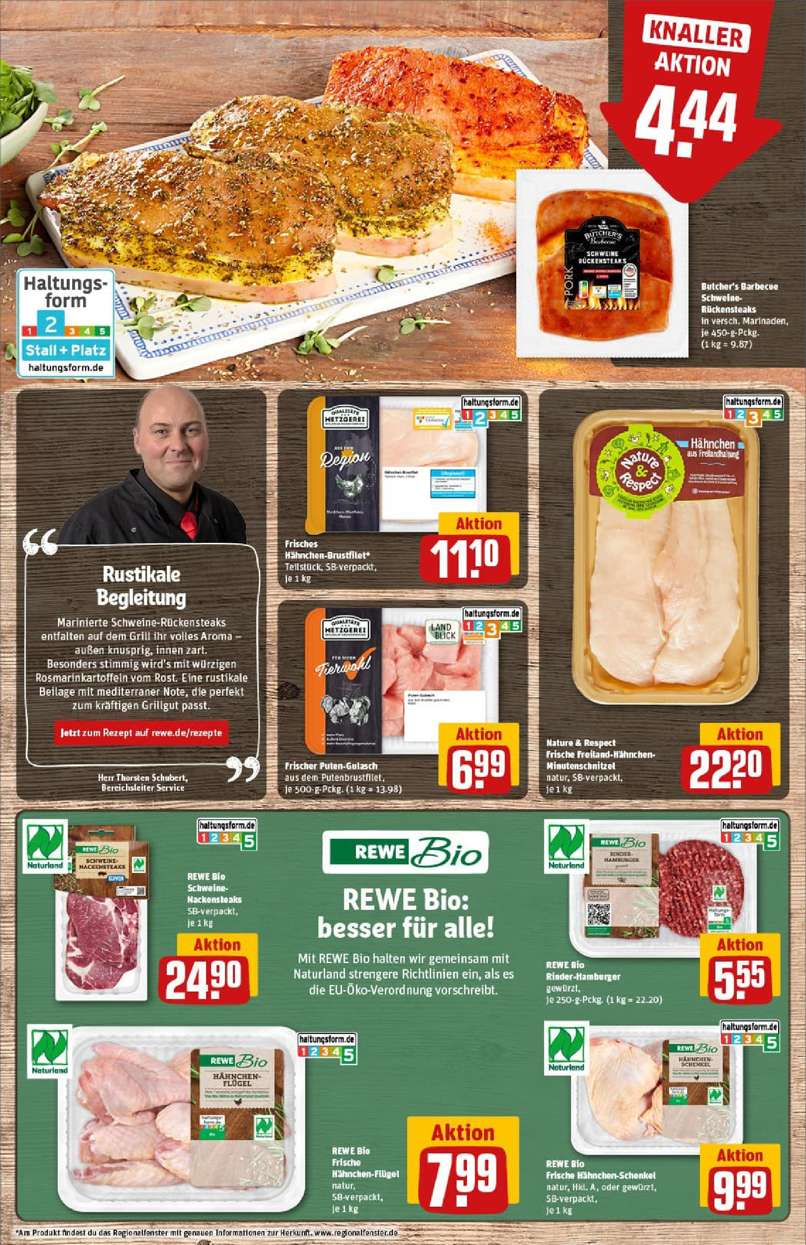 REWE Prospekt ab 03.08.2025 zum Blättern » Angebote | Seite: 8 | Produkte: Grill, Hahnchen, Hahnchenschenkel, Kartoffeln REWE Prospekt ab 03.08.2025 zum Blättern » Angebote | Seite: 8 | Produkte: Grill, Hahnchen, Hahnchenschenkel, Kartoffeln
