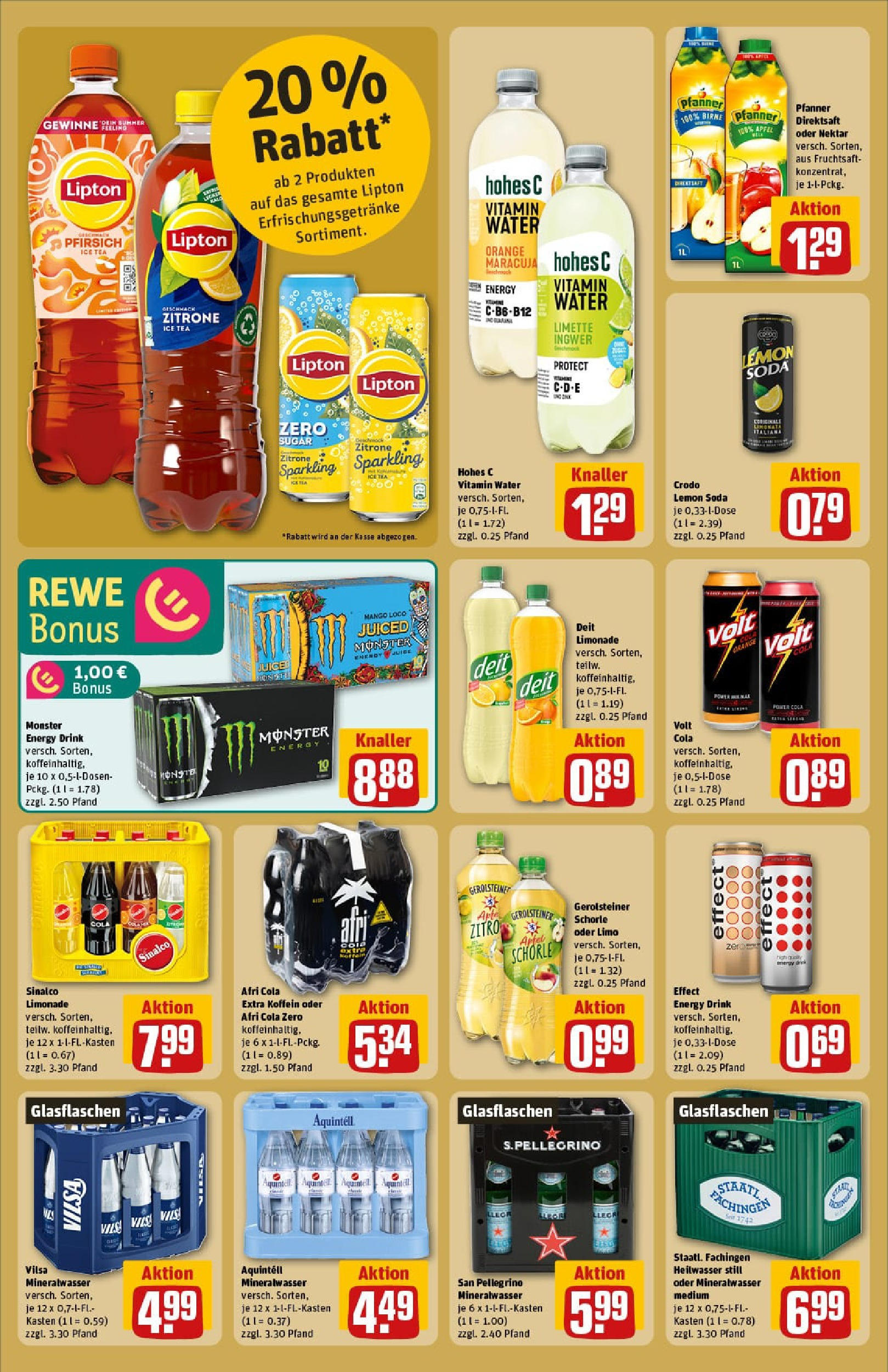 REWE Prospekt ab 03.08.2025 zum Blättern » Angebote | Seite: 20 | Produkte: Cola, Limette, Birne, Gerolsteiner REWE Prospekt ab 03.08.2025 zum Blättern » Angebote | Seite: 20 | Produkte: Cola, Limette, Birne, Gerolsteiner