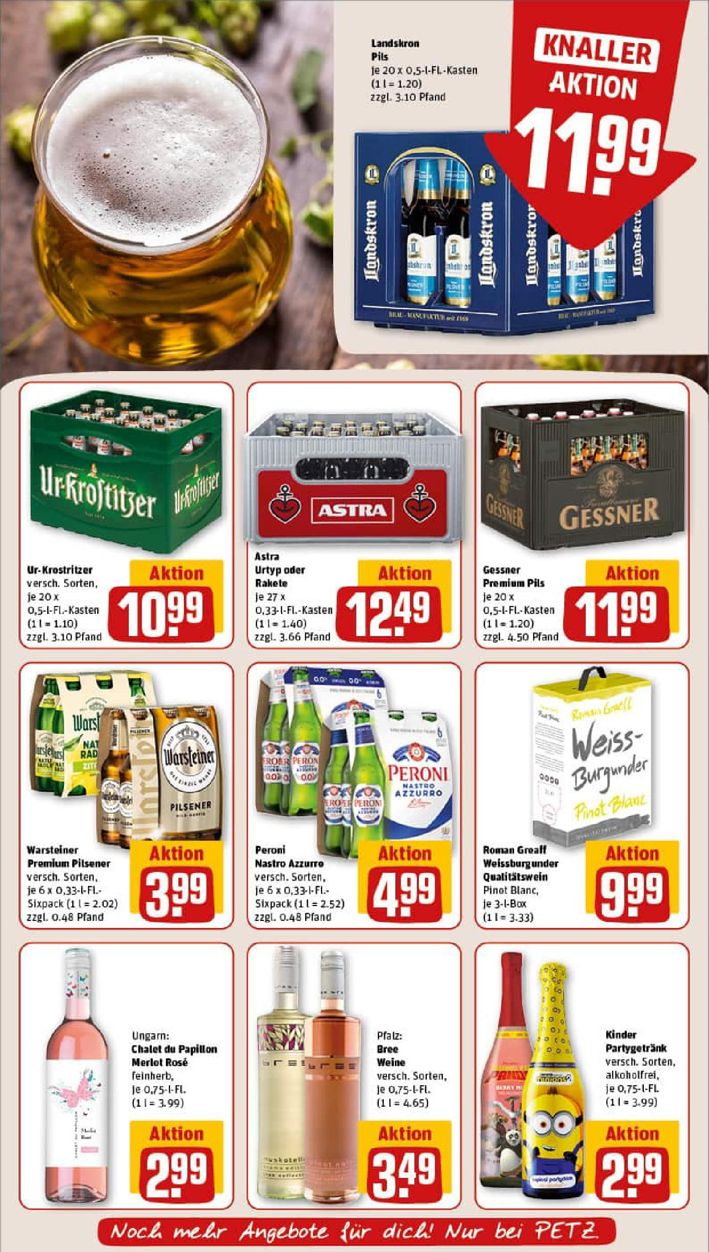 REWE Prospekt ab 03.08.2025 zum Blättern » Angebote | Seite: 21 | Produkte: Merlot, Pils, Bree, Astra REWE Prospekt ab 03.08.2025 zum Blättern » Angebote | Seite: 21 | Produkte: Merlot, Pils, Bree, Astra