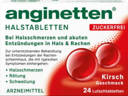 anginetten Halstabletten zuckerfrei Kirsche
