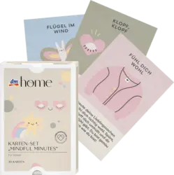 dm home Karten-Set aus Papier "MINDFUL MINUTES", Kinder (13x8,5 cm)