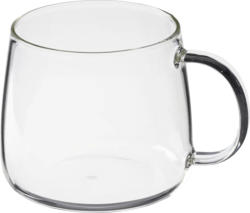 dm home Teebecher aus Borosilikatglas, klar
