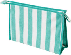 Vito & Joe Kosmetiktasche Streifen aus Frottee (30x20x8,5 cm)