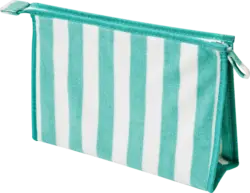 Vito & Joe Kosmetiktasche Streifen aus Frottee (30x20x8,5 cm)