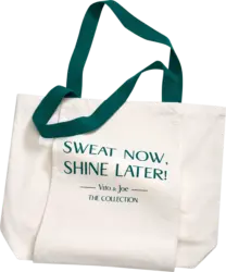 Vito & Joe Yoga-Tasche aus Bio-Baumwolle, offwhite