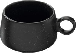 Dekorieren & Einrichten Kaffeebecher aus Keramik, schwarz