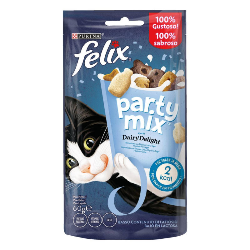 Felix Party Mix допълваща храна за коте 60 гр