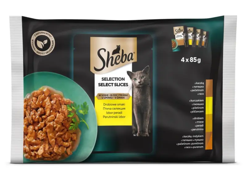 SHEBA Храна за котки пауч