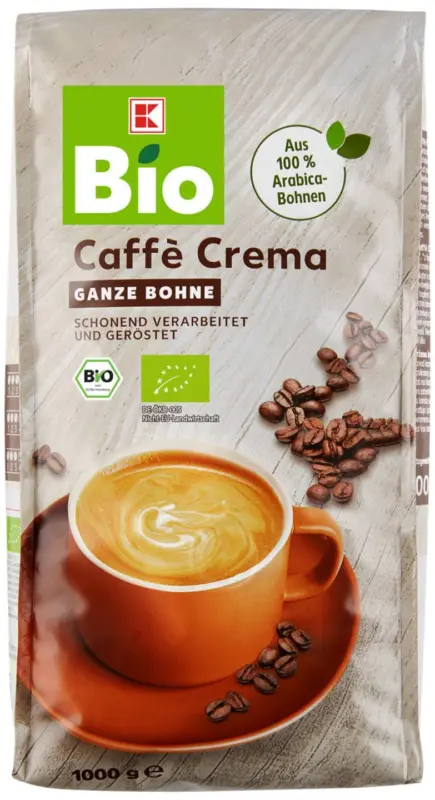 K-Bio Биокафе на зърна Crema