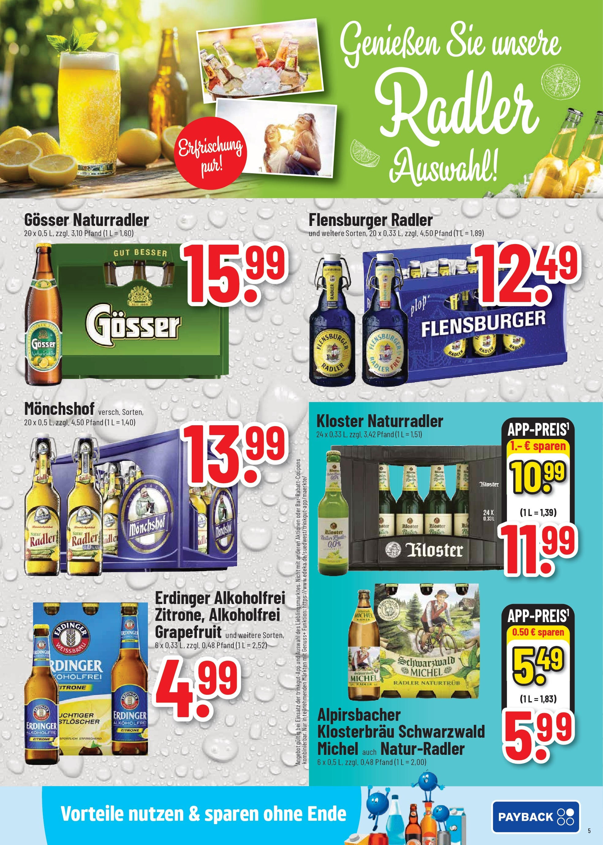Trinkgut prospekt Wiesbaden (ab 03.08.2025) » Angebote ab Montag | Seite: 5 Trinkgut prospekt Wiesbaden (ab 03.08.2025) » Angebote online | Seite: 5