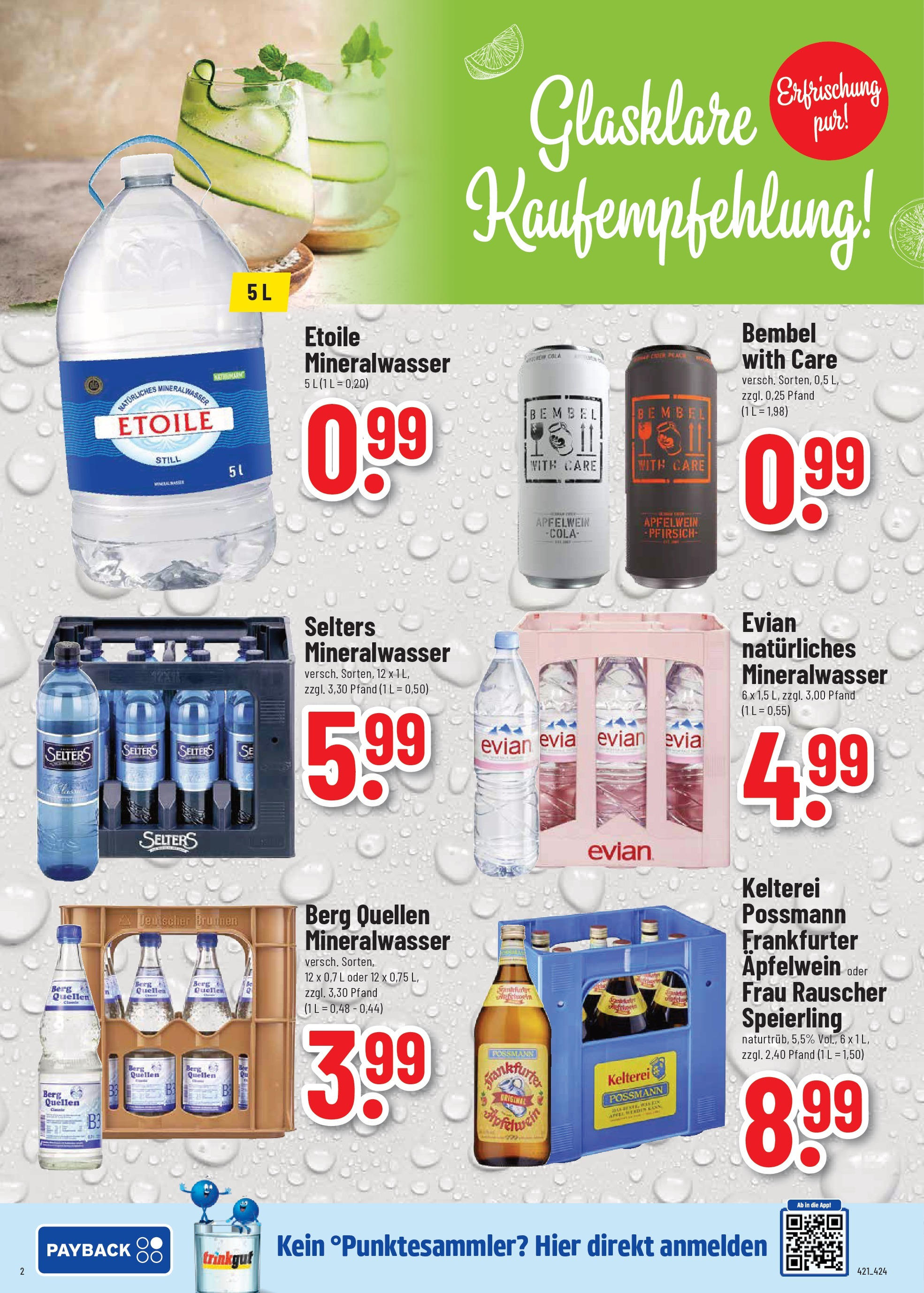 Trinkgut prospekt Bad Kreuznach (ab 03.08.2025) » Angebote ab Montag | Seite: 2 Trinkgut prospekt Bad Kreuznach (ab 03.08.2025) » Angebote online | Seite: 2