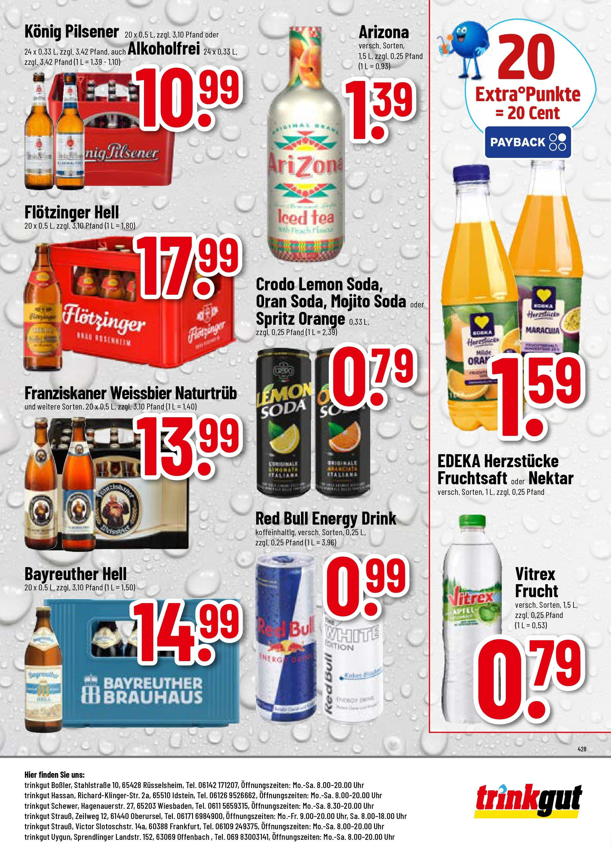 Trinkgut prospekt Offenbach (ab 03.08.2025) » Angebote ab Montag | Seite: 8 Trinkgut prospekt Offenbach (ab 03.08.2025) » Angebote online | Seite: 8