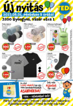 TEDi: TEDi újság érvényessége 2025.08.06-ig - 2025.08.06 napig